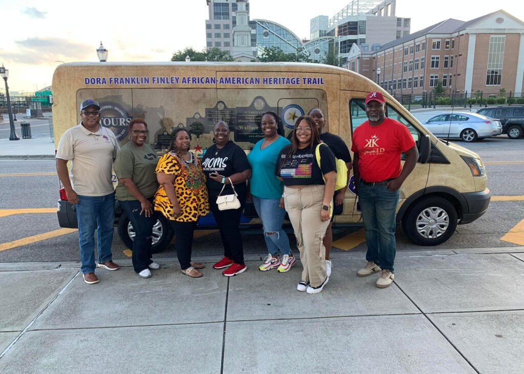 Dora Franklin Finley African American Heritage Trail guided coach tour